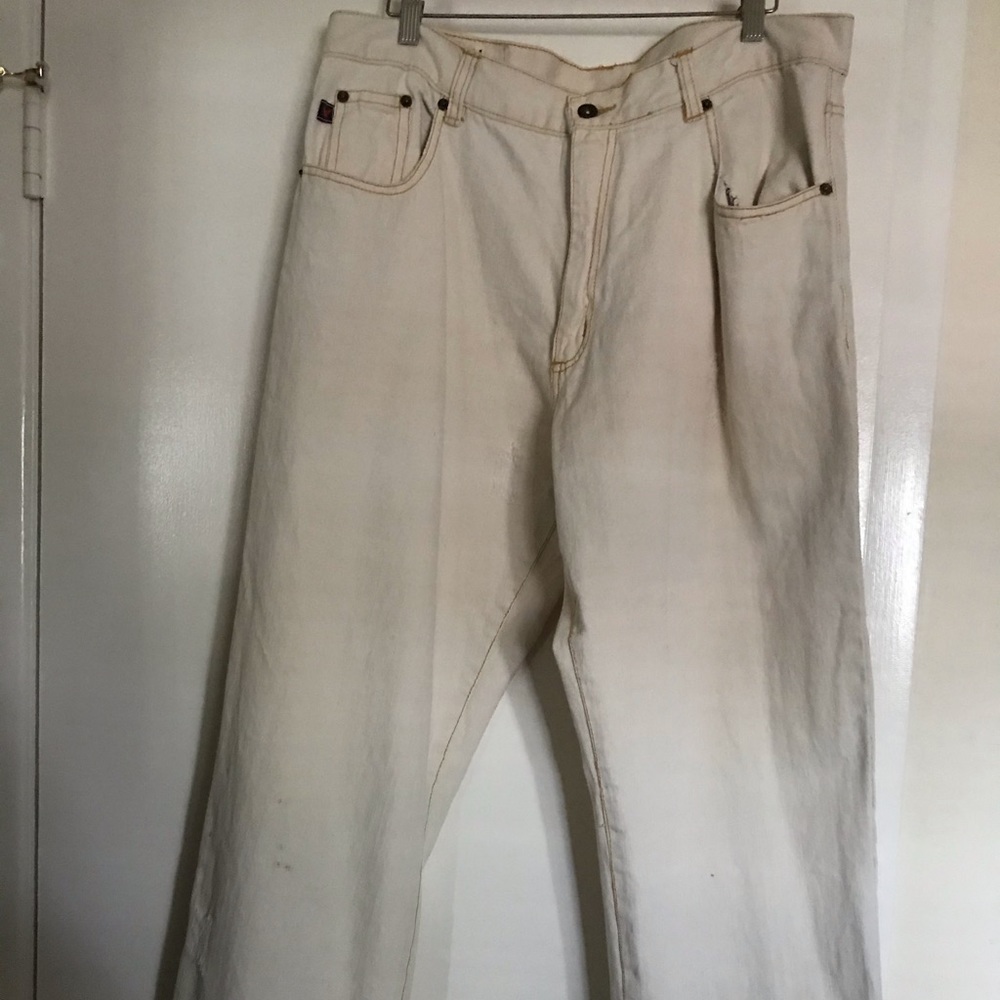 COMPANY 81 , men’s jeans , size 36 x32, white off